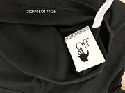 Off-white logo black T shirt - 8DBA - 3