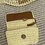 Ysl Icare Maxi Shopping Bag Raffia Knit - 3