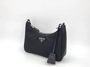 Prada Re-Edition 2005 Black Bag- 1BH204 - 22x12x6cm - 6