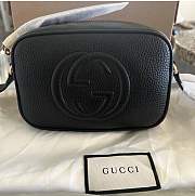 Gucci Women's Shoulder Leather Black Bags 308364 - 1