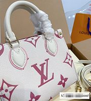 Louis Vuitton LV Onthego Summer Pink bag 18x15 cm - 2