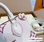 Louis Vuitton LV Onthego Summer Pink bag 18x15 cm - 6