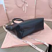 Miu Miu 5BA284_2DDJ_F0002_V_OOO black IVY leather bag M1 38cm x 30cm - 6