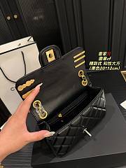 Chanel Mini Flap Bag 2021 Black 20cm x 12cm - 2