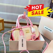 Miu miu pink bag 23cm x 7cm x 11cm - 1