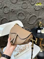 Dior women's saddle bag brown 25cm x 20cm x 5cm - 2