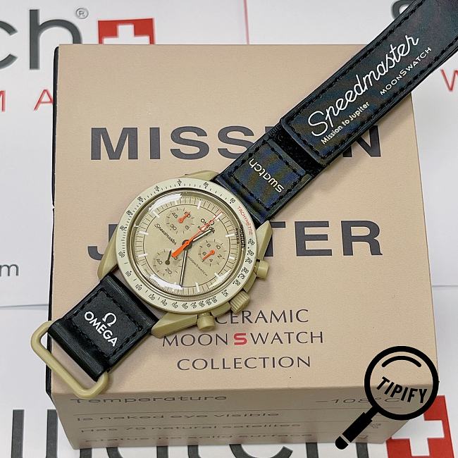 Omega x Swatch Bioceramic Moonswatch Mission to Jupiter SO33C100 - 1