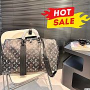 Louis Vuitton Duffle Bag Black 50cm x 29cm - 1