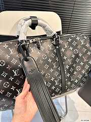 Louis Vuitton Duffle Bag Black 50cm x 29cm - 6