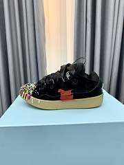 GALLERY DEPT. X LANVIN LEATHER CURB SNEAKERS FM-SKRK11-DRGD-P2210S1 - 5