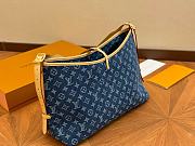 LOUIS VUITTON CARRYALL BAG Denim  38cm x 29cm - 5