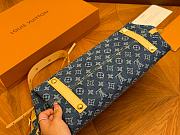 LOUIS VUITTON CARRYALL BAG Denim  38cm x 29cm - 3