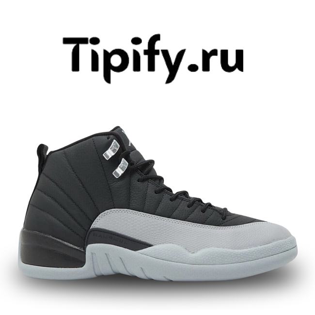 Air Jordan 12 “Barons” (Color Black Wolf Grey White) CT8013-010 - 1