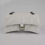 Balenciaga Crush XS Chain Bag Quilted in white 736016210J09001 (31cm) - 2