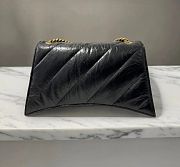 Balenciaga Crush XS Chain Bag Quilted in black 736016210J11000 (31cm) - 3