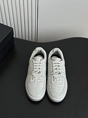 Chanel Sneakers Wool & Mixed Fibers Light Gray G46011 B18068 NZT00 - 6