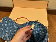 LOUIS VUITTON VENICE BACKPACK 24 DENIM BLUE 20cm x 20cm - 6