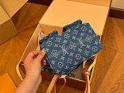 LOUIS VUITTON VENICE BACKPACK 24 DENIM BLUE 20cm x 20cm - 4