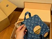 LOUIS VUITTON VENICE BACKPACK 24 DENIM BLUE 20cm x 20cm - 3