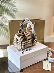 Burberry Ered\N\Nmini Checkered Bowling Bag 20cm  - 2