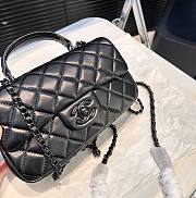 Chanel Full Black P145 20cm x 12cm - 1