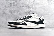 Air Jordan 1 Low SE Homage White Black Custom - 3