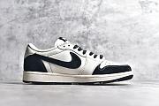 Air Jordan 1 Low SE Homage White Black Custom - 5