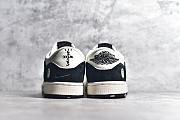 Air Jordan 1 Low SE Homage White Black Custom - 4