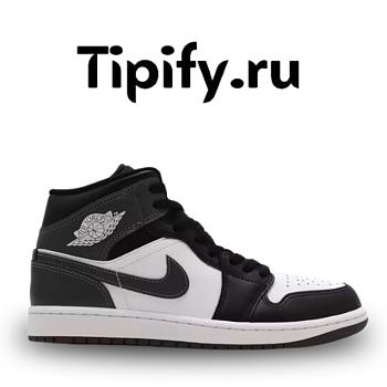 Air Jordan 1 Mid Black White Iron Grey  DQ8426-001