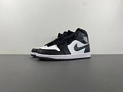 Air Jordan 1 Mid Black White Iron Grey  DQ8426-001 - 6