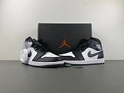 Air Jordan 1 Mid Black White Iron Grey  DQ8426-001 - 5