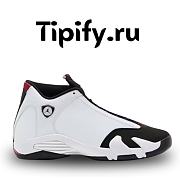 Air Jordan 14 Retro Black Toe (2024)  487471-160 - 1