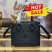 Louis Vuitton LV On The Go Tote Bag Black BB M46993 18cm x15cm x 8.5cm - 1