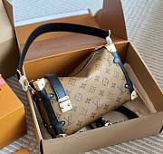 Louis Vuitton Side Trunk Pm Monogram Reverse Canvas 23cm x 16cm - 1