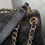 CHANEL Small Backpack Grained Calfskin & Gold-Tone Metal Black AS3787 16.5cm × 17.5cm × 10 cm - 4