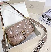 Louis Vuitton Diane Monogram Empriente Leather Tourterelle Beige/Cream 25cm x 16cm x 9cm - 1