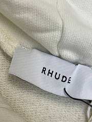 Rhude Bird Cream Off White Tile Hoodie - 5