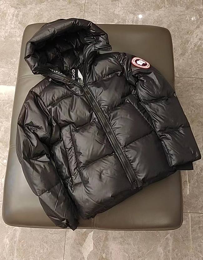 Canada Goose Crofton Black Quilted Shell Jacket - 1