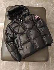 Canada Goose Crofton Black Quilted Shell Jacket - 1