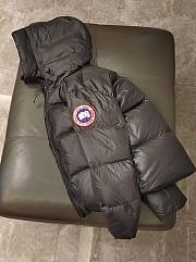 Canada Goose Crofton Black Quilted Shell Jacket - 6