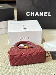 Chanel Kelly 2023 Bag Red 19cm x 13cm x 7 cm - 6