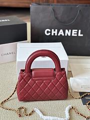 Chanel Kelly 2023 Bag Red 19cm x 13cm x 7 cm - 3