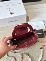 Chanel Kelly 2023 Bag Red 19cm x 13cm x 7 cm - 4