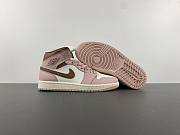 Air Jordan 1 Mid Pink Oxford Brown  BQ6472-620 - 5