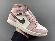 Air Jordan 1 Mid Pink Oxford Brown  BQ6472-620 - 2