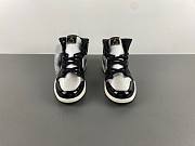 Air Jordan 1 Mid SE Black Metallic Silver Sail Metallic Gold FZ3938-001 - 5