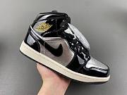 Air Jordan 1 Mid SE Black Metallic Silver Sail Metallic Gold FZ3938-001 - 3