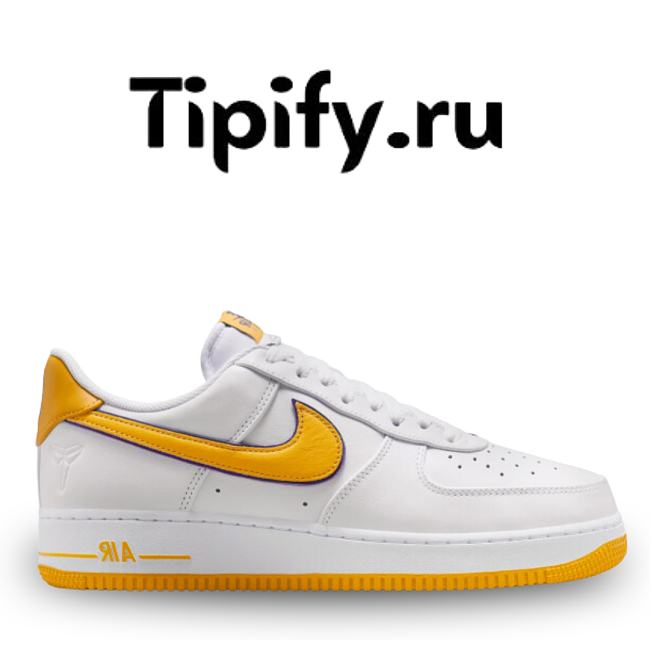 Nike Air Force 1 Low x Kobe Varsity Maize and Varsity Purple FZ1151-100 - 1