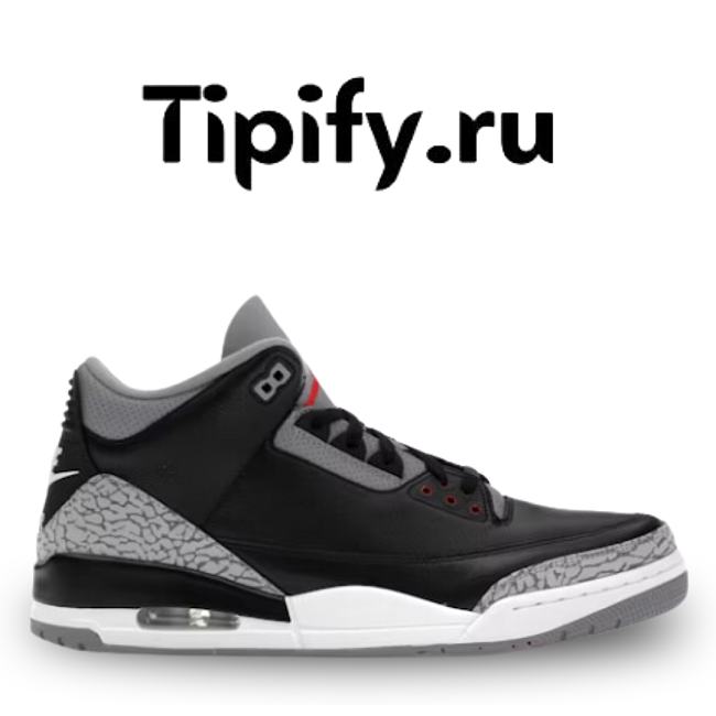 Air Jordan 3 Retro OG Black Cement (2024) DN3707-010 - 1