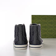 Gucci Tennis 1977 High-Top Gray Sneaker - 6